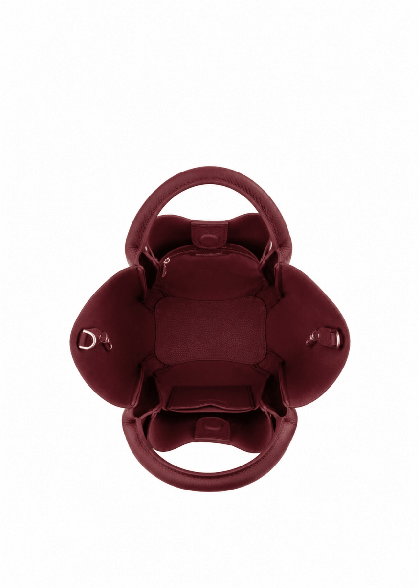 Citrouille Medium Bag in Burgundy from POURCHET at Edito Boutique