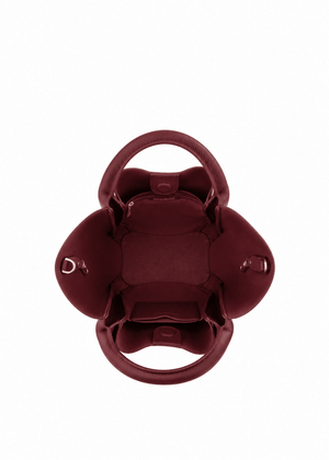 Citrouille Medium Bag in Burgundy from POURCHET at Edito Boutique