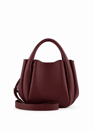 Citrouille Medium Bag in Burgundy from POURCHET at Edito Boutique