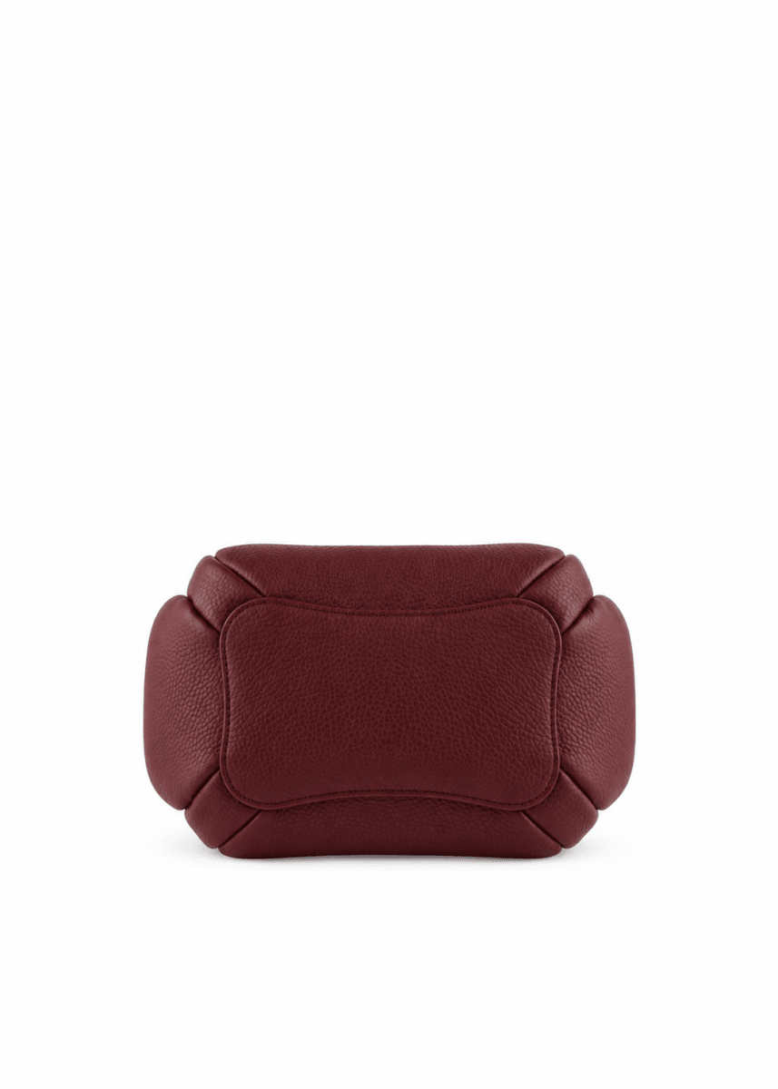 Citrouille Medium Bag in Burgundy from POURCHET at Edito Boutique