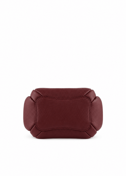 Citrouille Medium Bag in Burgundy from POURCHET at Edito Boutique