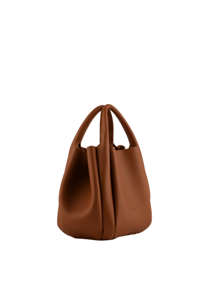 Citrouille Medium Bag in Camel from POURCHET at Edito Boutique