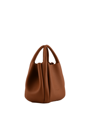 Citrouille Medium Bag in Camel from POURCHET at Edito Boutique