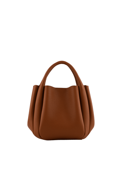Citrouille Medium Bag in Camel from POURCHET at Edito Boutique
