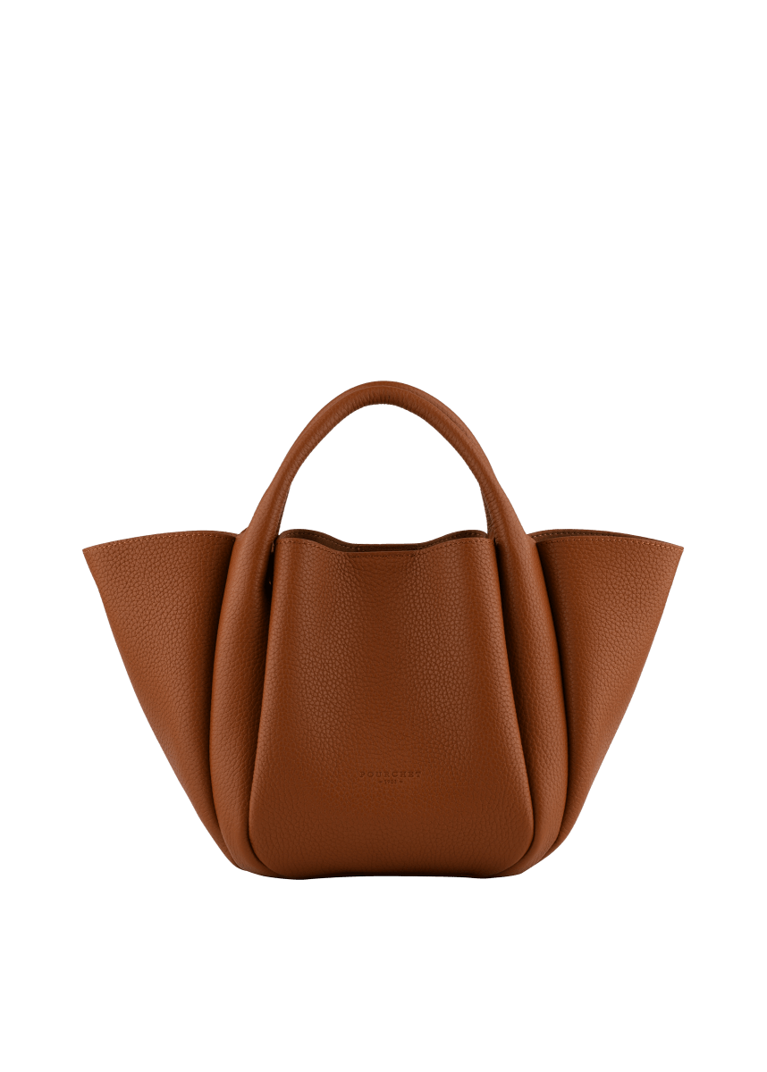 Citrouille Medium Bag in Camel from POURCHET at Edito Boutique