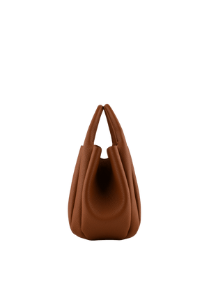 Citrouille Medium Bag in Camel from POURCHET at Edito Boutique