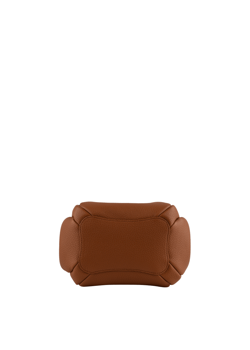 Citrouille Medium Bag in Camel from POURCHET at Edito Boutique