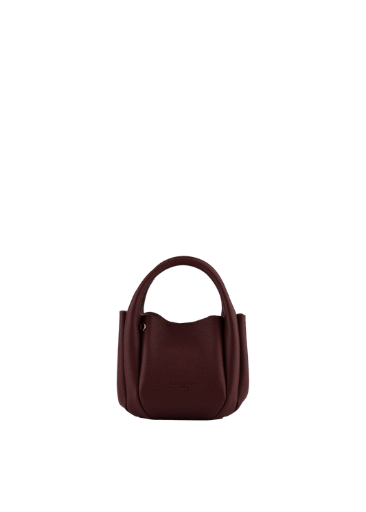 Citrouille Small Bag in Burgundy from POURCHET at Edito Boutique