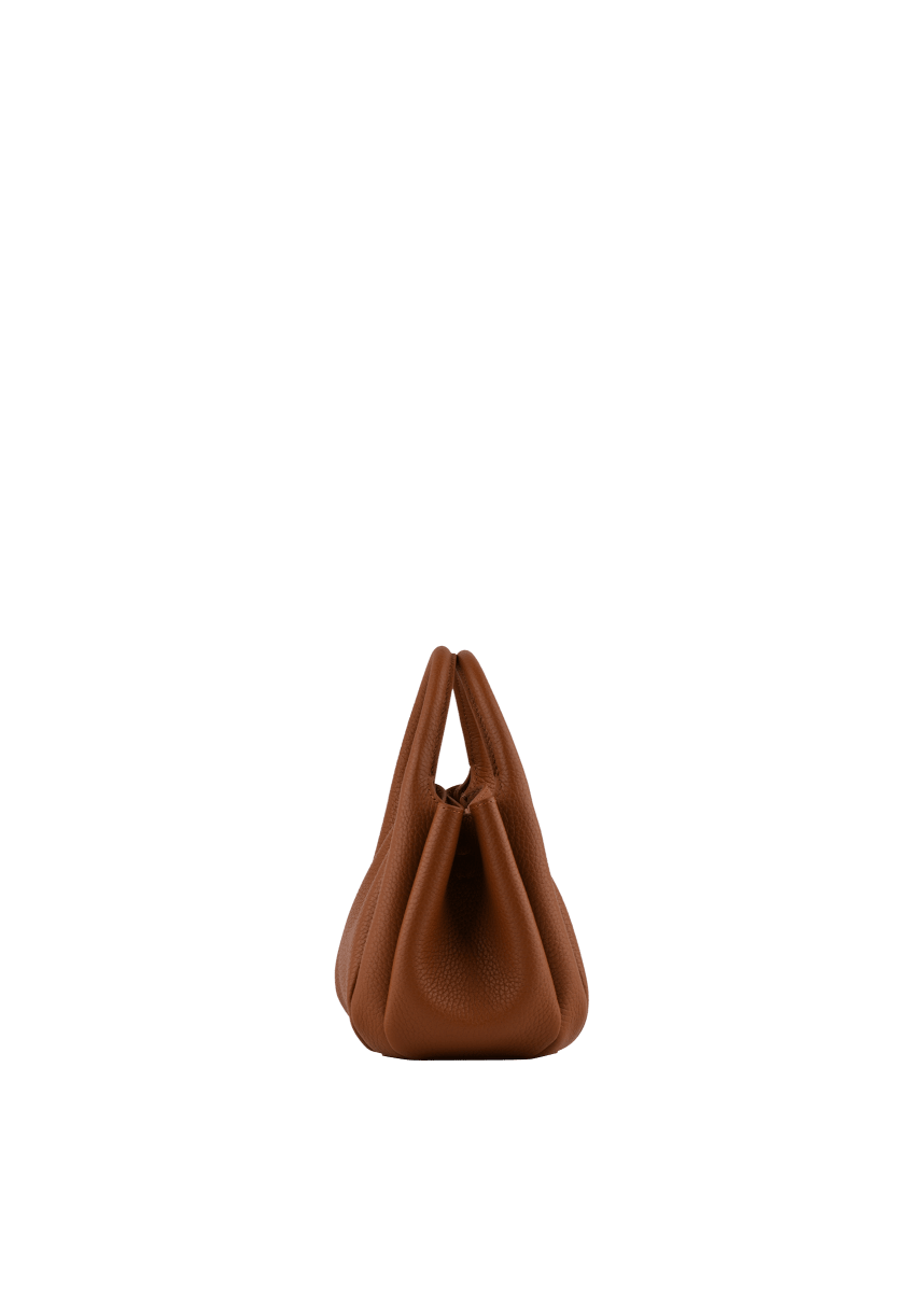 Citrouille Small Bag in Camel from POURCHET at Edito Boutique