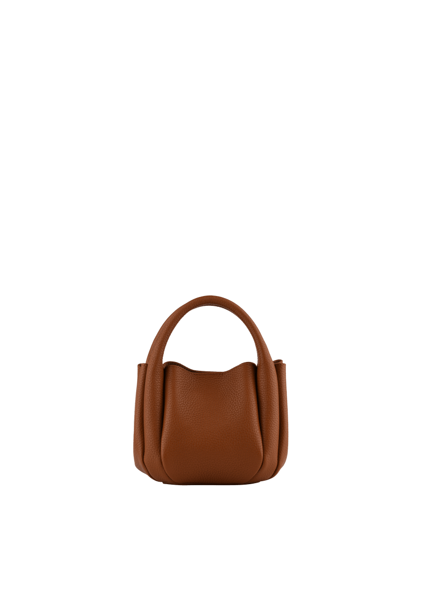 Citrouille Small Bag in Camel from POURCHET at Edito Boutique