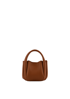 Citrouille Small Bag in Camel from POURCHET at Edito Boutique