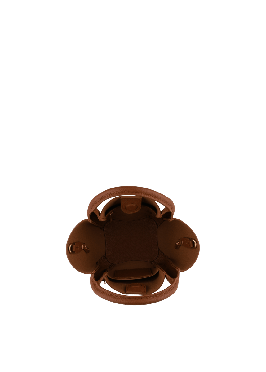 Citrouille Small Bag in Camel from POURCHET at Edito Boutique