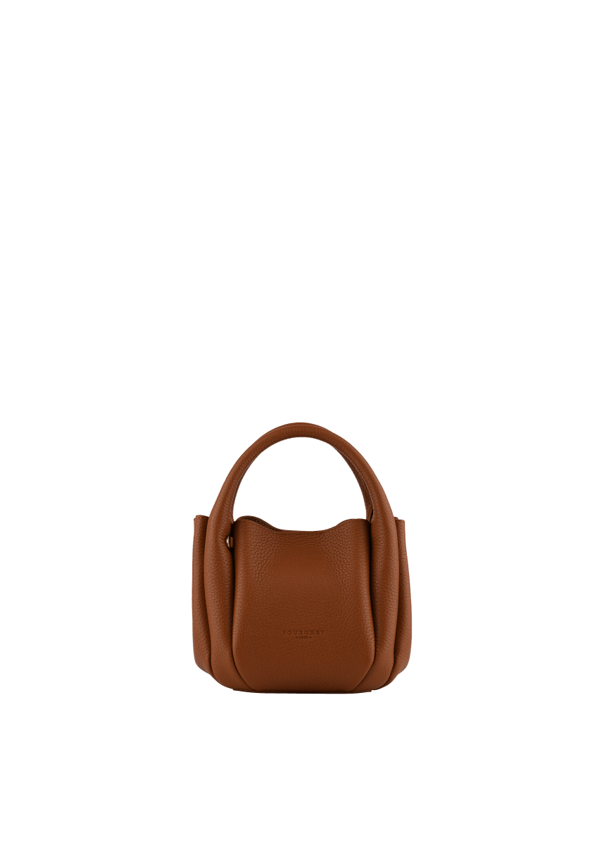 Citrouille Small Bag in Camel from POURCHET at Edito Boutique
