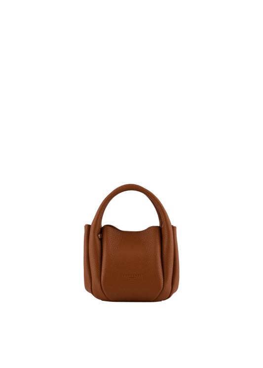 Citrouille Small Bag in Camel from POURCHET at Edito Boutique
