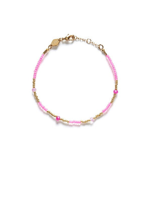 Clemence Bracelet in Hot Pink from ANNI LU at Edito Boutique