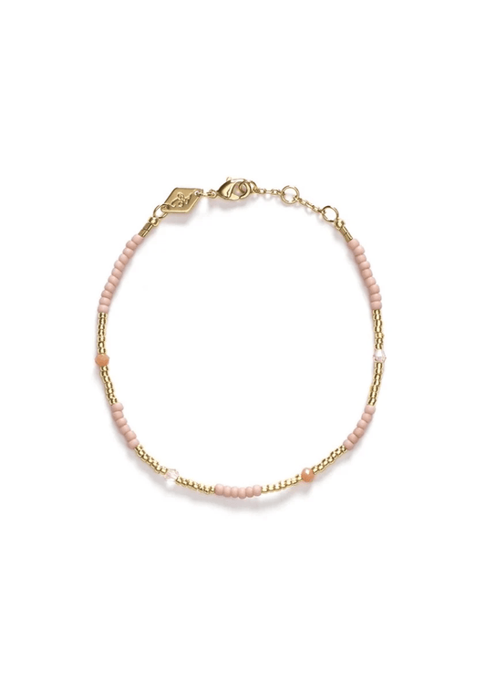 Clemence Bracelet in Pink Sand from ANNI LU at Edito Boutique