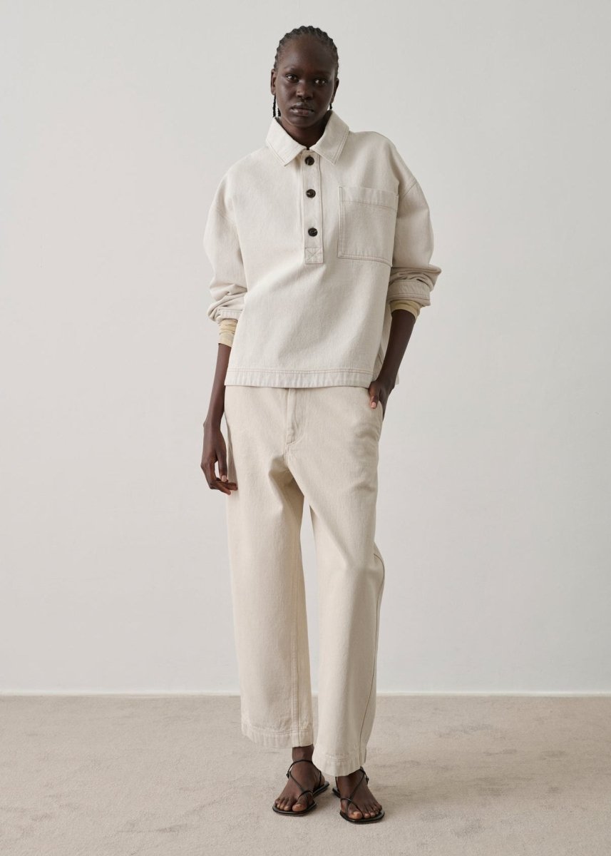 Clovis Pants in Sandstone from SOEUR at Edito boutique