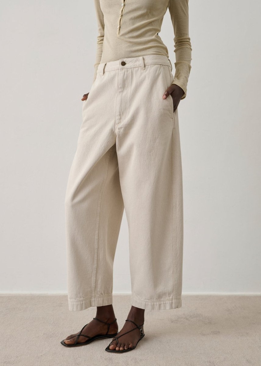 Clovis Pants in Sandstone from SOEUR at Edito boutique