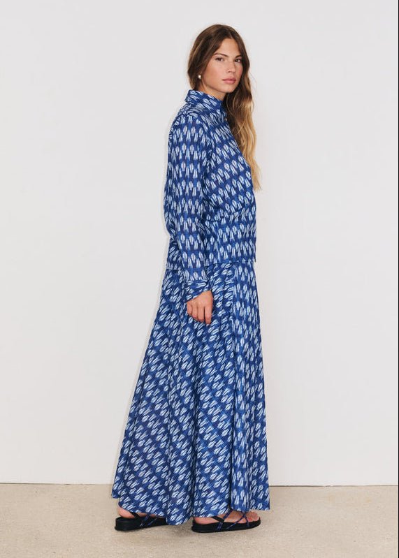 Coconut Shirt in Indigo from STELLA FOREST at Edito boutique
