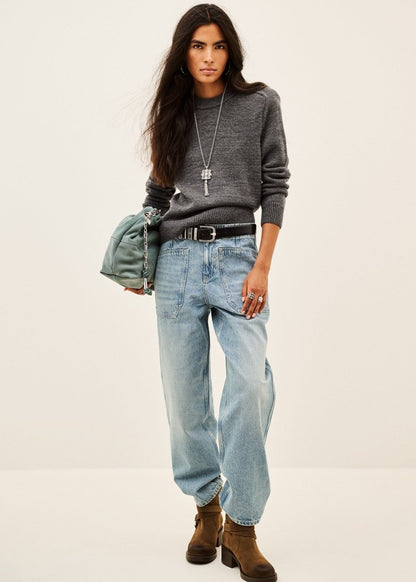 Cocy Luxury Jeans in Blue from BA&SH at Edito Boutique