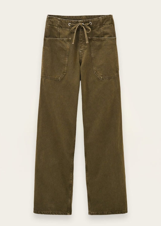 Cocy Luxury Jeans in Khaki from BA&SH at Edito Boutique