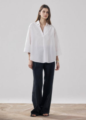 Cola Blouse in White from HARTFORD at Edito boutique