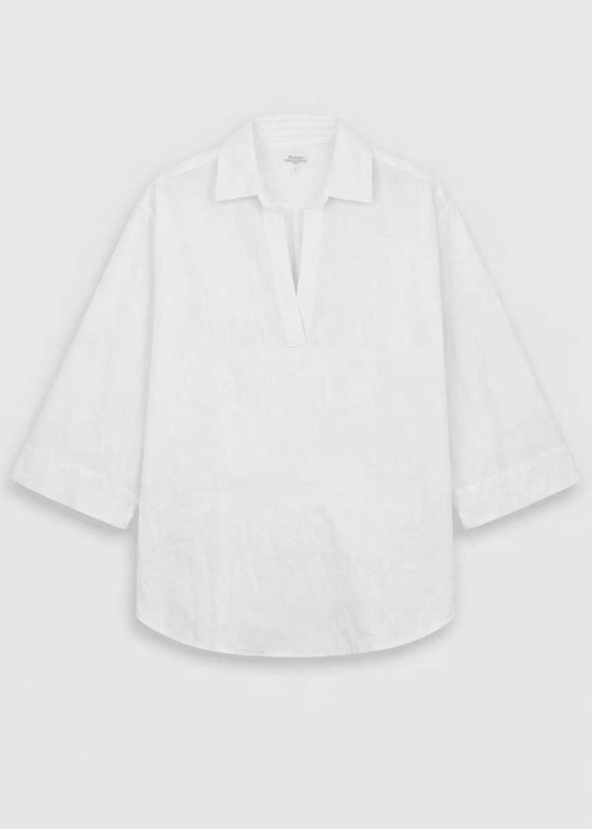 Cola Blouse in White from HARTFORD at Edito boutique