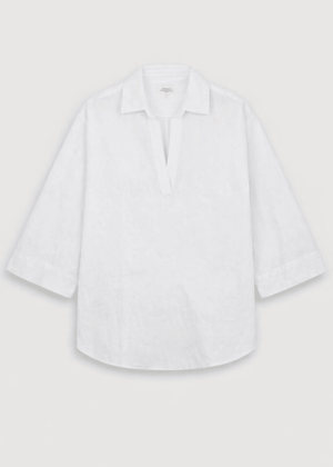 Cola Blouse in White from HARTFORD at Edito boutique