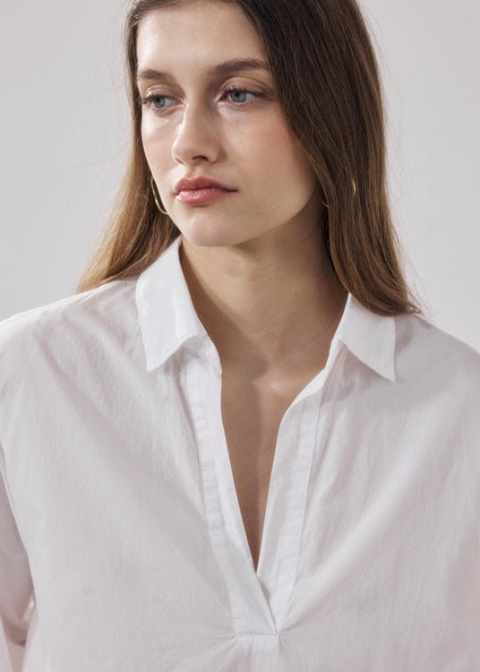 Cola Blouse in White from HARTFORD at Edito boutique