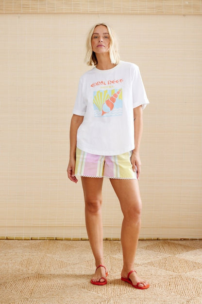 Coral Reef T-Shirt from BINNYWEAR at Edito boutique