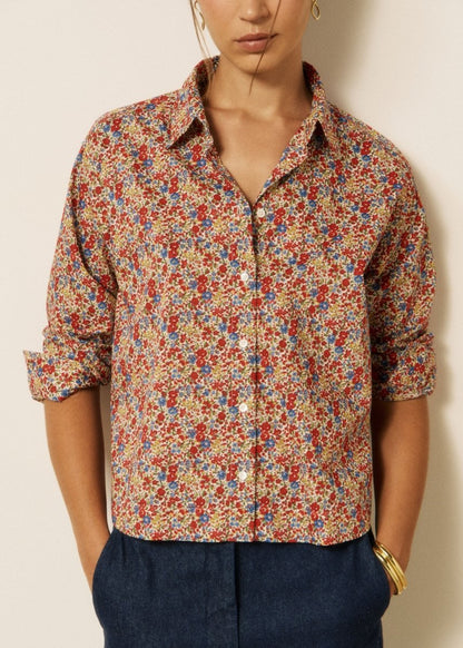 Coraz Shirt in Liberty from HARTFORD at Edito Boutique