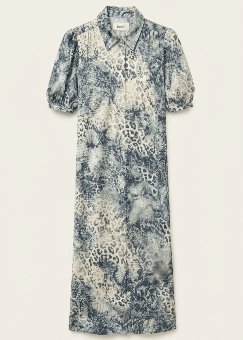 Corma Dress in Blue from BA&SH at Edito boutique