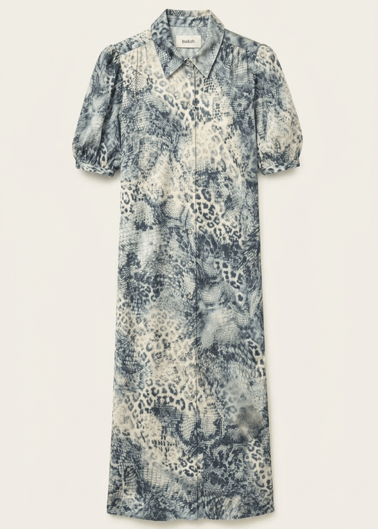 Corma Dress in Blue from BA&SH at Edito boutique