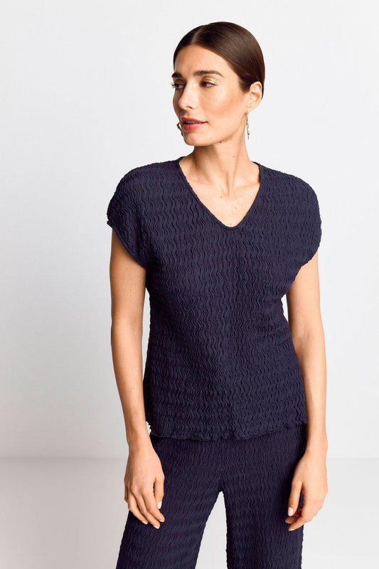 Crinkled T-Shirt from RICH & ROYAL at Edito boutique