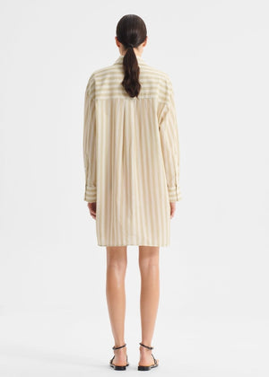 Cybil Shirt Dress in Stripe from MORRISON at Edito boutique