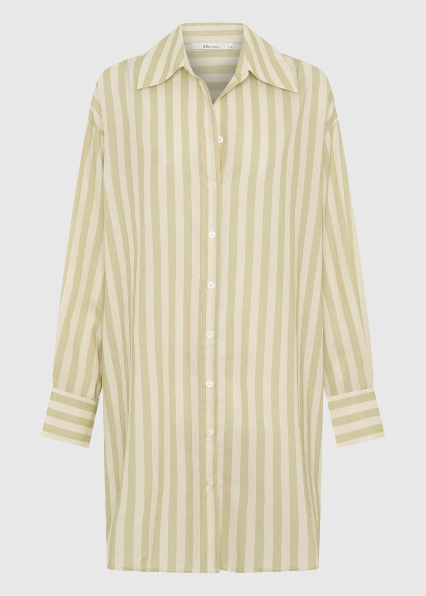 Cybil Shirt Dress in Stripe from MORRISON at Edito boutique