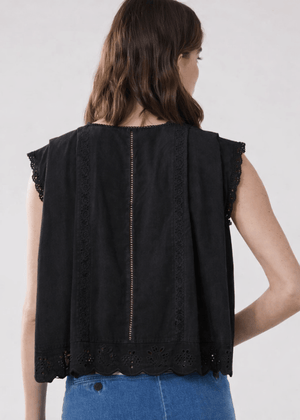 Cybil Shirt in Black from HARTFORD at Edito boutique