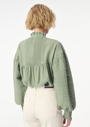 Dahlia Blouse in Almond from VANESSA BRUNO at Edito boutique