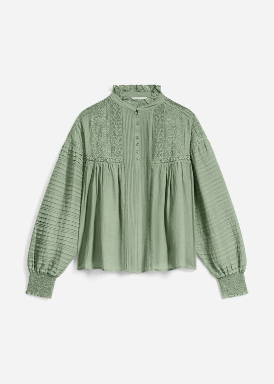 Dahlia Blouse in Almond from VANESSA BRUNO at Edito boutique