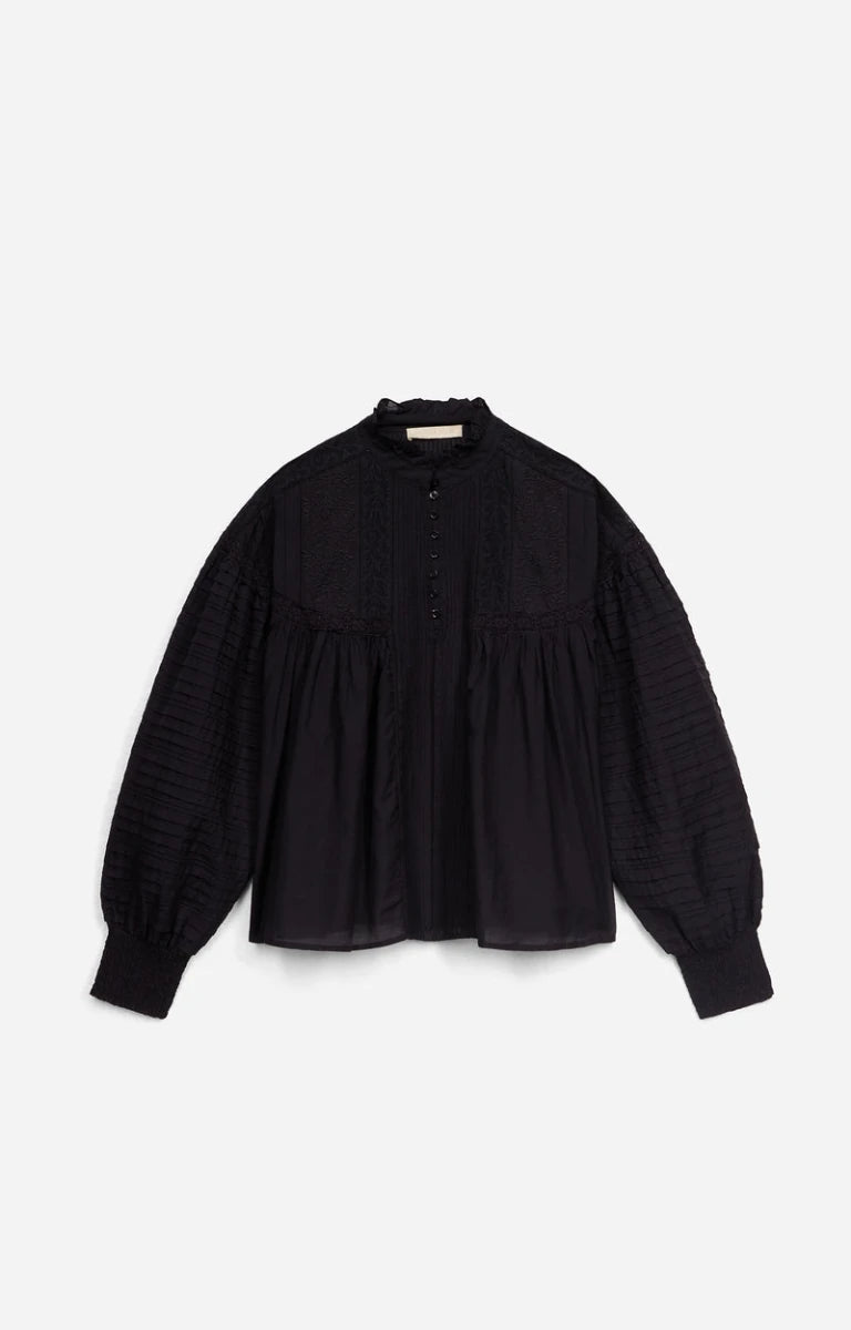 Dahlia Blouse in Black from VANESSA BRUNO at Edito boutique