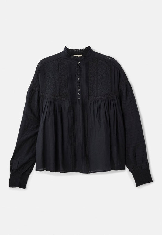 Dahlia Blouse in Black from VANESSA BRUNO at Edito boutique