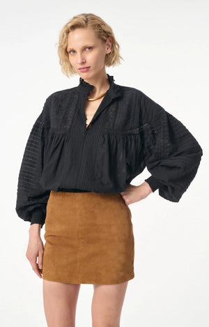 Dahlia Blouse in Black from VANESSA BRUNO at Edito boutique