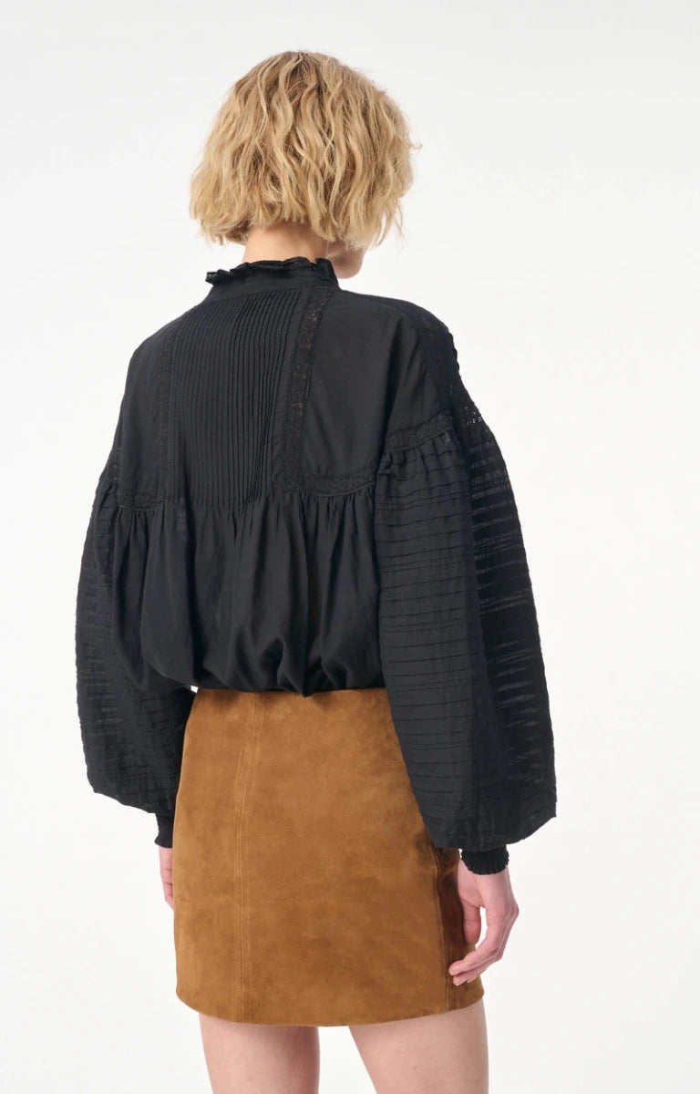 Dahlia Blouse in Black from VANESSA BRUNO at Edito boutique