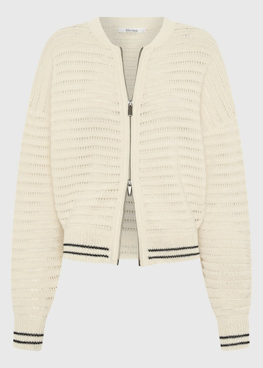 Dallas Knit Jacket in Milk from MORRISON at Edito boutique