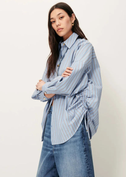 Danie Shirt in Skyway from SESSUN at Edito boutique