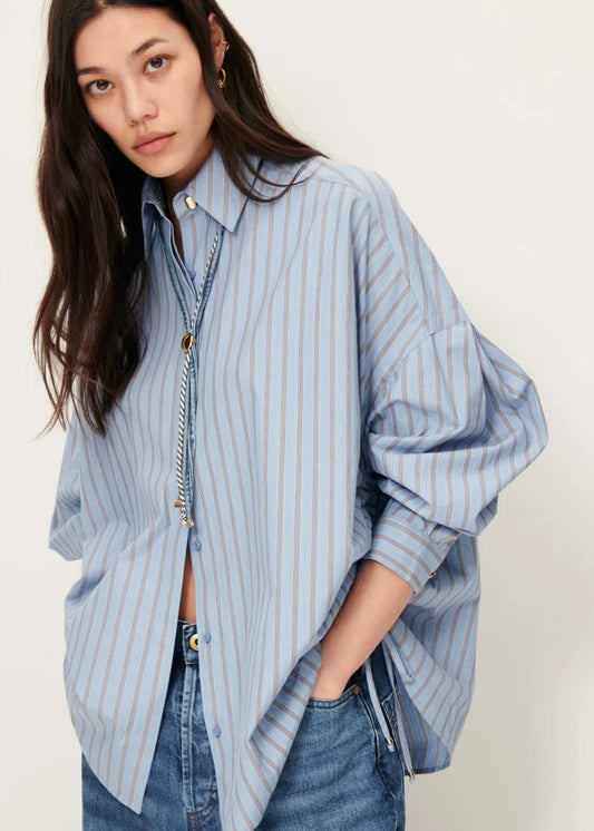 Danie Shirt in Skyway from SESSUN at Edito boutique