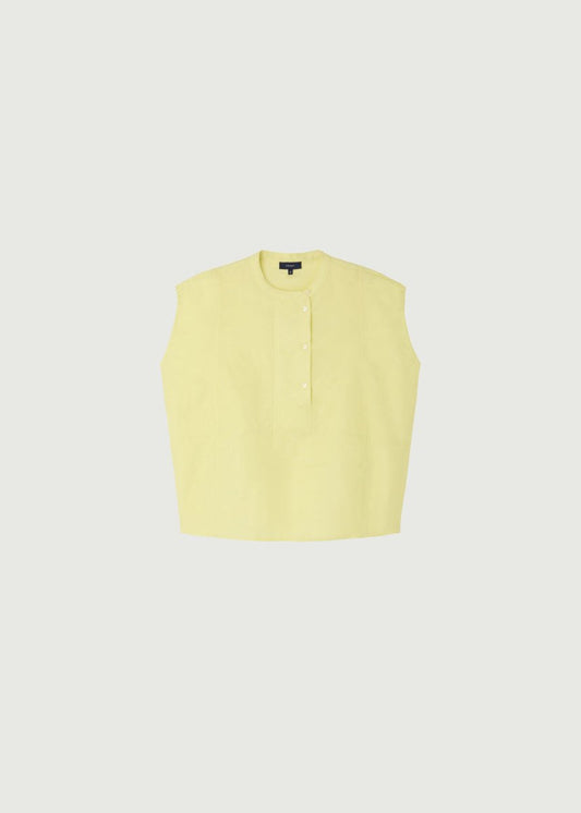 Danube Blouse in Yellow from SOEUR at Edito boutique