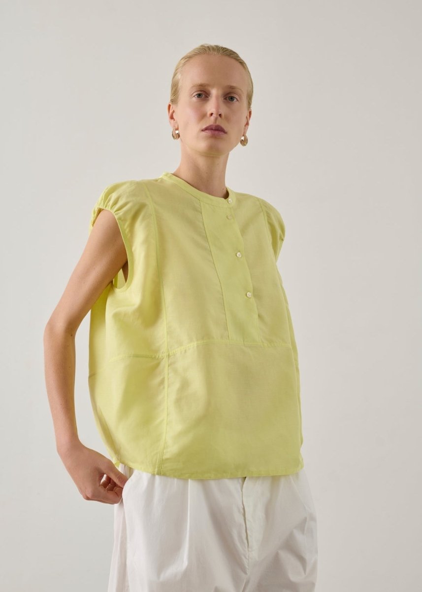 Danube Blouse in Yellow from SOEUR at Edito boutique