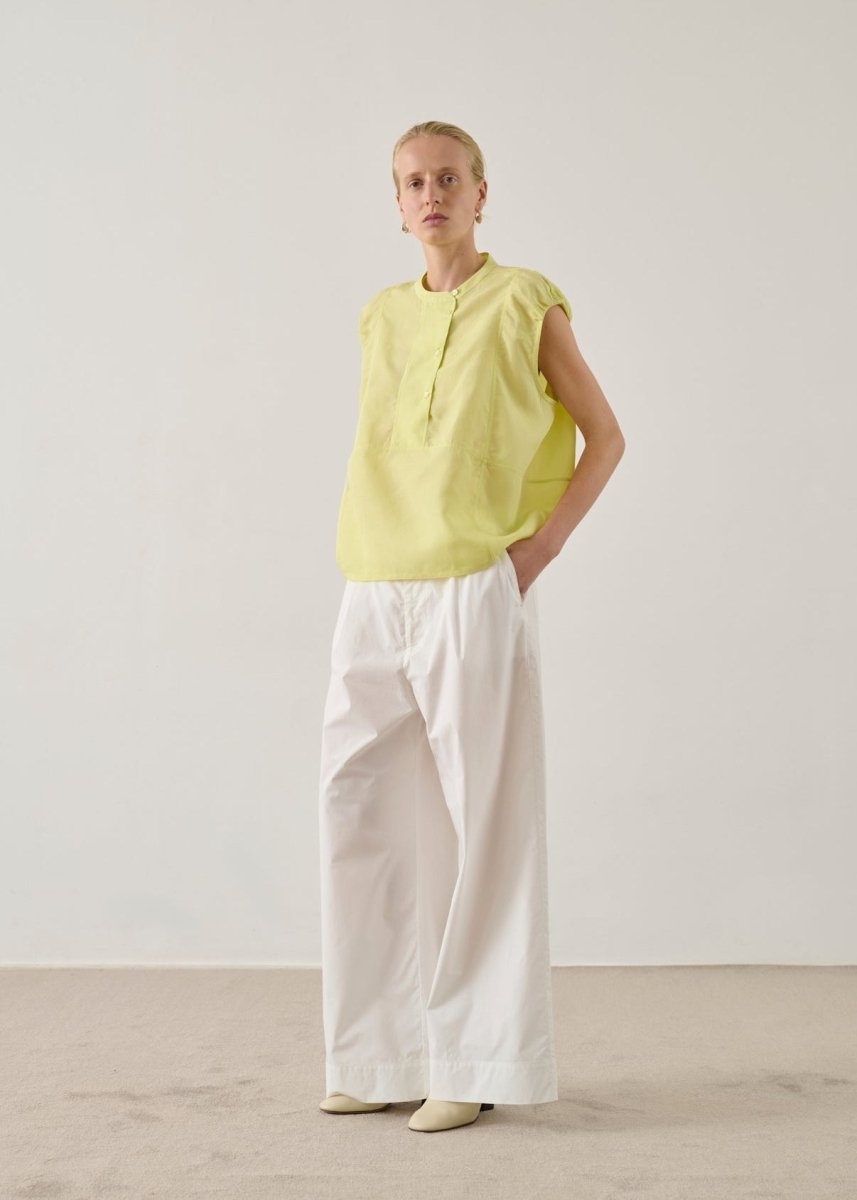 Danube Blouse in Yellow from SOEUR at Edito boutique