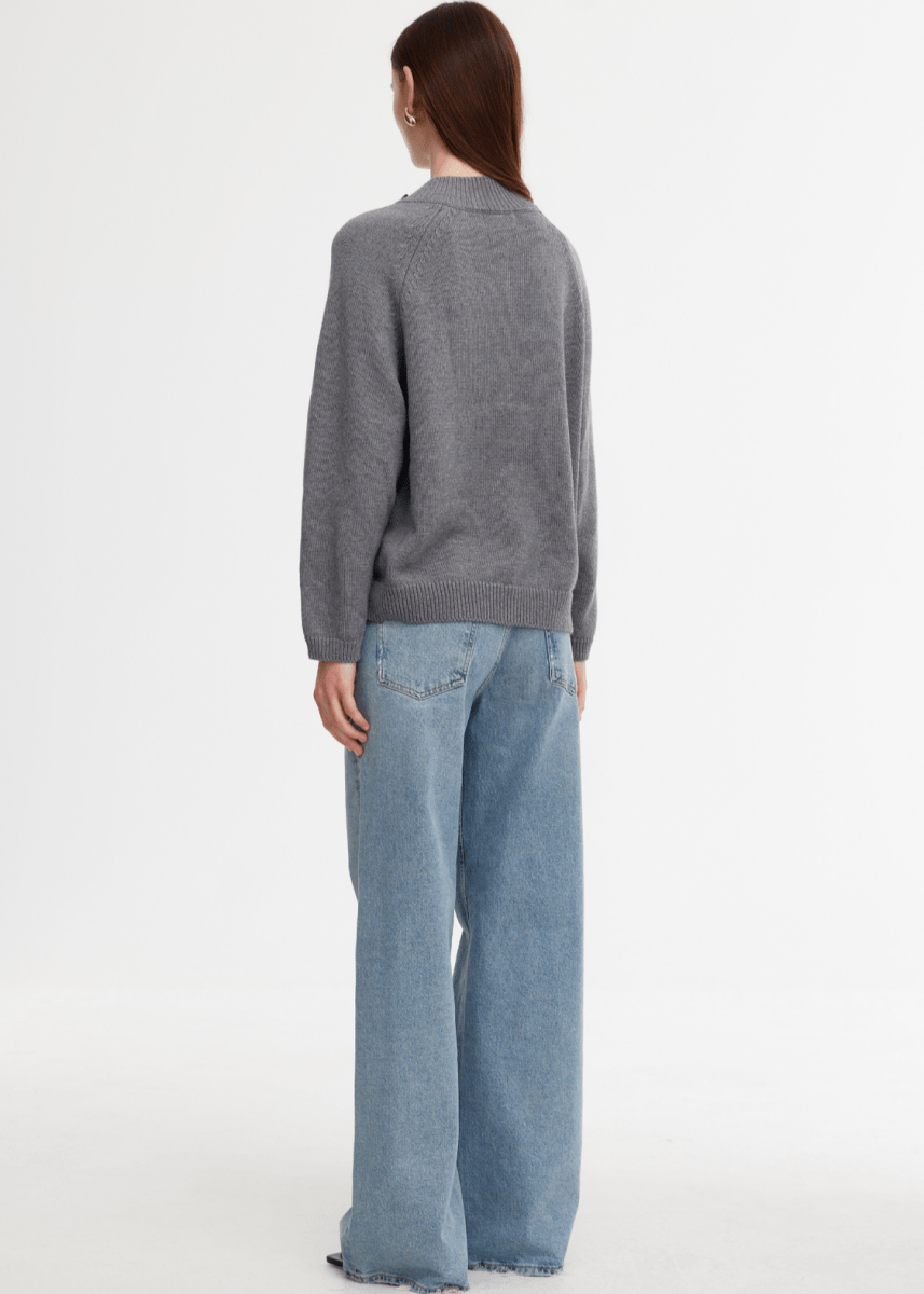 Darcy Jumper in Grey from KINNEY at Edito boutique
